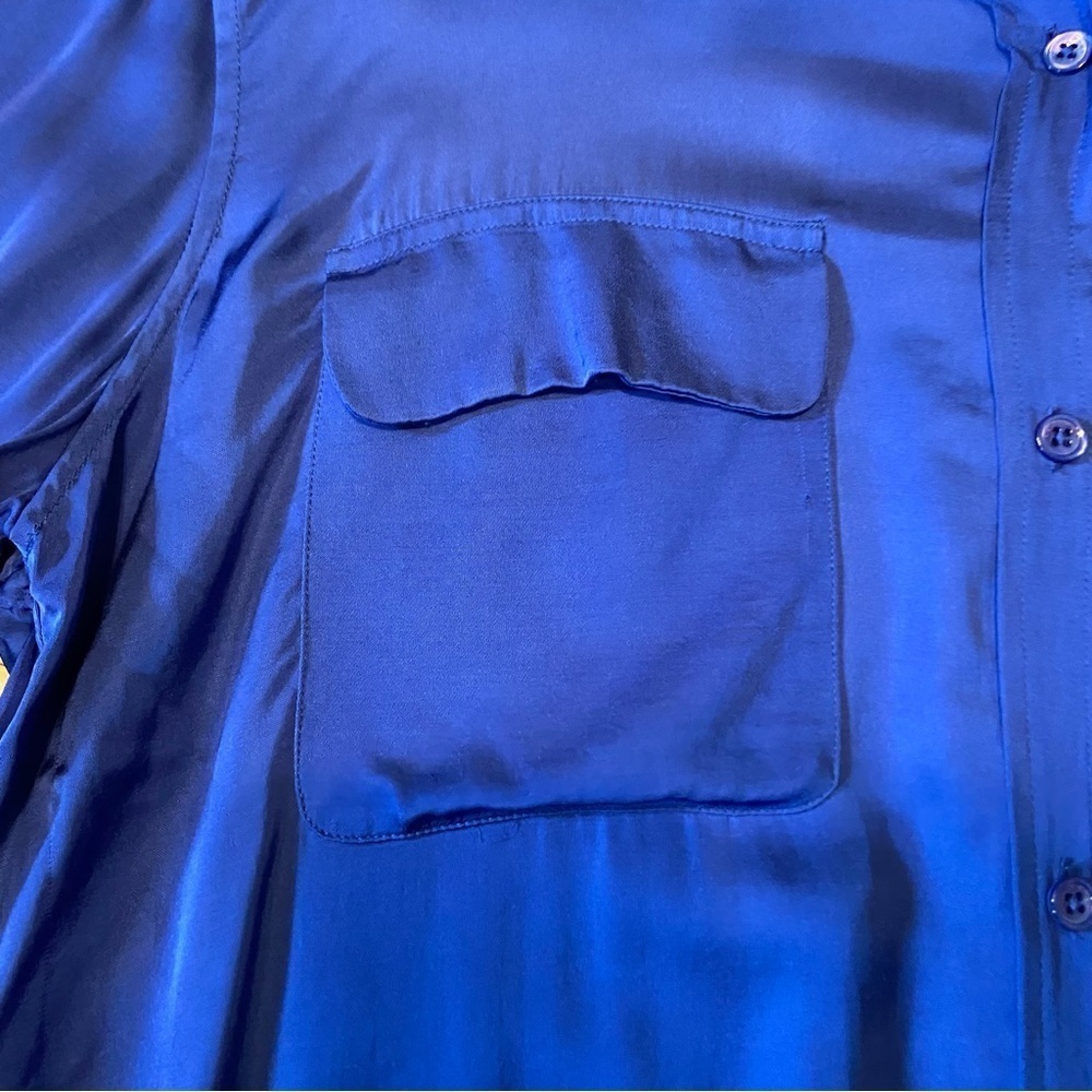 Equipment satin long sleeve shirt - Picture 6 of 8